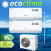Мульти сплит-система на 2 комнаты Ecoclima CM2-TC18/4R2, CMWM-TC09/AA-4R2*2шт (50м2) Мульти сплит-система на 2 комнаты Ecoclima CM2-TC18/4R2, CMWM-TC09/AA-4R2*2шт (50м2)