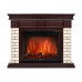 Каминный комплект портал Bricks 25U BDO + Биокамин Firelight BFP/P-2520