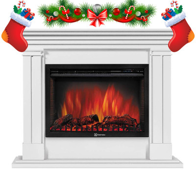 Каминный комплект портал Castello 30 W + Биокамин Firelight BFP/P-3020