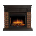 Каминный комплект портал Bricks Wood 25 DSW + Биокамин Firelight BFP/P-2520