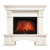 Портал Firelight Forte 25S камень белый, шпон белёный дуб Портал Firelight Forte 25S камень белый, шпон белёный дуб
