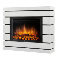 Портал Firelight Moderno 25 шпон белый дуб Портал Firelight Moderno 25 шпон белый дуб