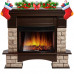 Каминный комплект портал Forte Wood 25U BDO + Биокамин Firelight BFP/P-2520
