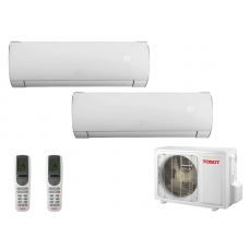 Кондиционер, мультисплит-система на 2 комнаты Tosot 2xT09H-SLyRA/I Lyra Inverter / T14H-FMA/O