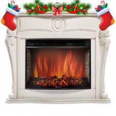 Биокамины Каминный комплект портал Ovatio 30 WO + Биокамин Firelight BFP/P-3020 Биокамины Каминный комплект портал Ovatio 30 WO + Биокамин Firelight BFP/P-3020