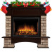 Каминный комплект портал Forte Wood 25 BDO + Биокамин Firelight BFP/P-2520