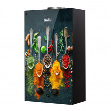 Газовые колонки Колонка газовая Ballu GWH 10 Fiery Glass Curry Газовые колонки Колонка газовая Ballu GWH 10 Fiery Glass Curry