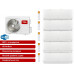 Мульти сплит-система на 5 комнат TCL T-PRO Inverter TACM5O-42HID + TACM-10HRID/TP/*5шт. (120 м2) Мульти сплит-система на 5 комнат TCL T-PRO Inverter TACM5O-42HID + TACM-10HRID/TP/*5шт. (120 м2)