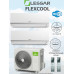Мультисплит-система на 2 комнаты LESSAR LU-2HE18FVE2 + LS-MHE09KCE2 2 шт. 50м² Мультисплит-система на 2 комнаты LESSAR LU-2HE18FVE2 + LS-MHE09KCE2 2 шт. 50м²