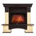 Каминный комплект портал Forte 25S BW + Биокамин Firelight BFP/P-2520