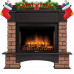 Каминный комплект портал Forte Wood 25 BW + Биокамин Firelight BFP/P-2520