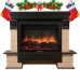 Каминный комплект портал Forte 30S BW + Биокамин Firelight BFP/P-3020