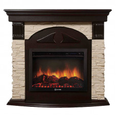 Портал Firelight Torre 25U (угловой) камень слоновая кость, шпон темный дуб Портал Firelight Torre 25U (угловой) камень слоновая кость, шпон темный дуб