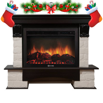 Каминный комплект портал Forte 30S WW + Биокамин Firelight BFP/P-3020